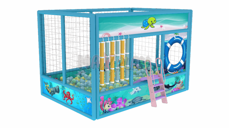 2m x 3m x 2m Ball Pool – Ideal for Toddlers and Play Corners