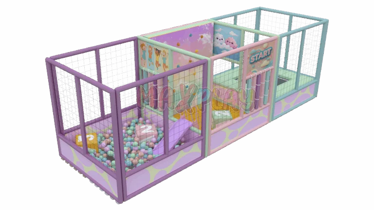 2m x 6m x 2h Ball Pool and Playground