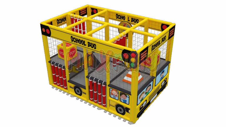 2m x 3m x 2h School Bus Maze