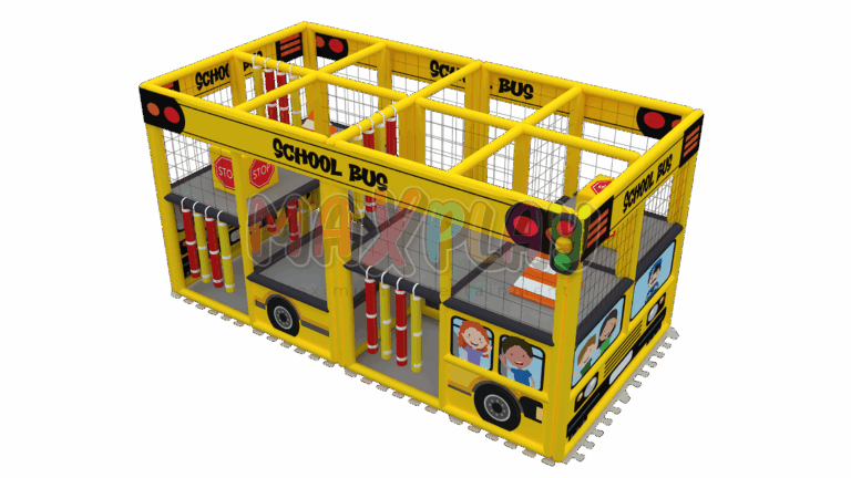 2m x 4m x 2h School Bus Maze