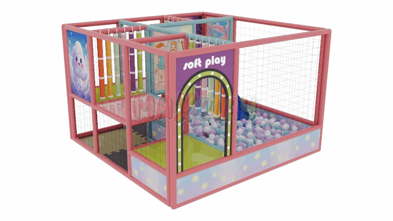 3m x 3m x 2.50h Ball Pool with Slide