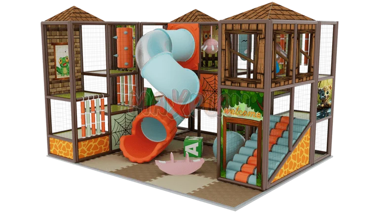 4m x 5m x 3h Soft Play Tube Slide