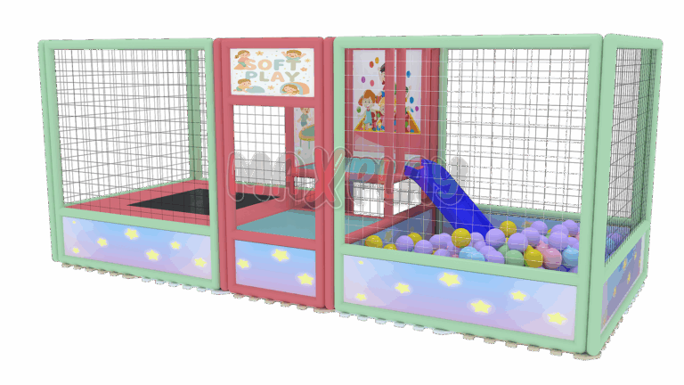 5m x 2m x 2h Trampoline Ball Pool