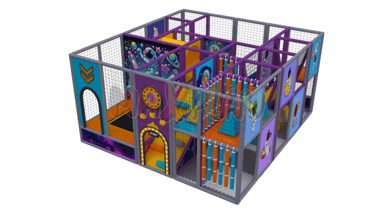 5m x 5m x 2.5h Ball Pool with Slide