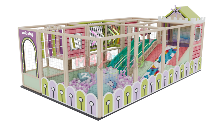 6m x 4m x 2h Ball Pool with Bearing