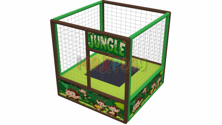 2m x 2m x 2h Single Trampoline