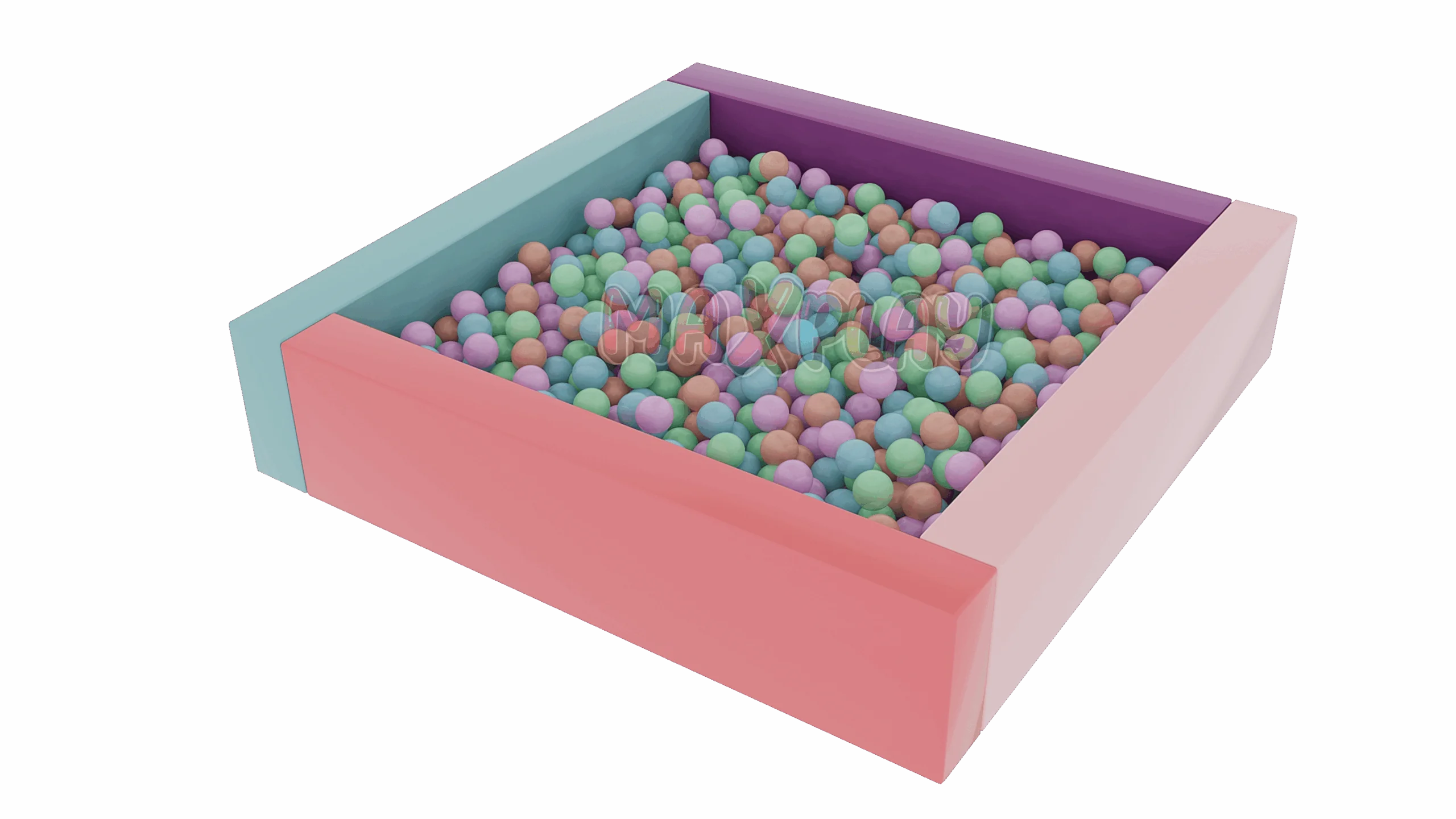 200cm x 200cm Kütük Top Havuzu