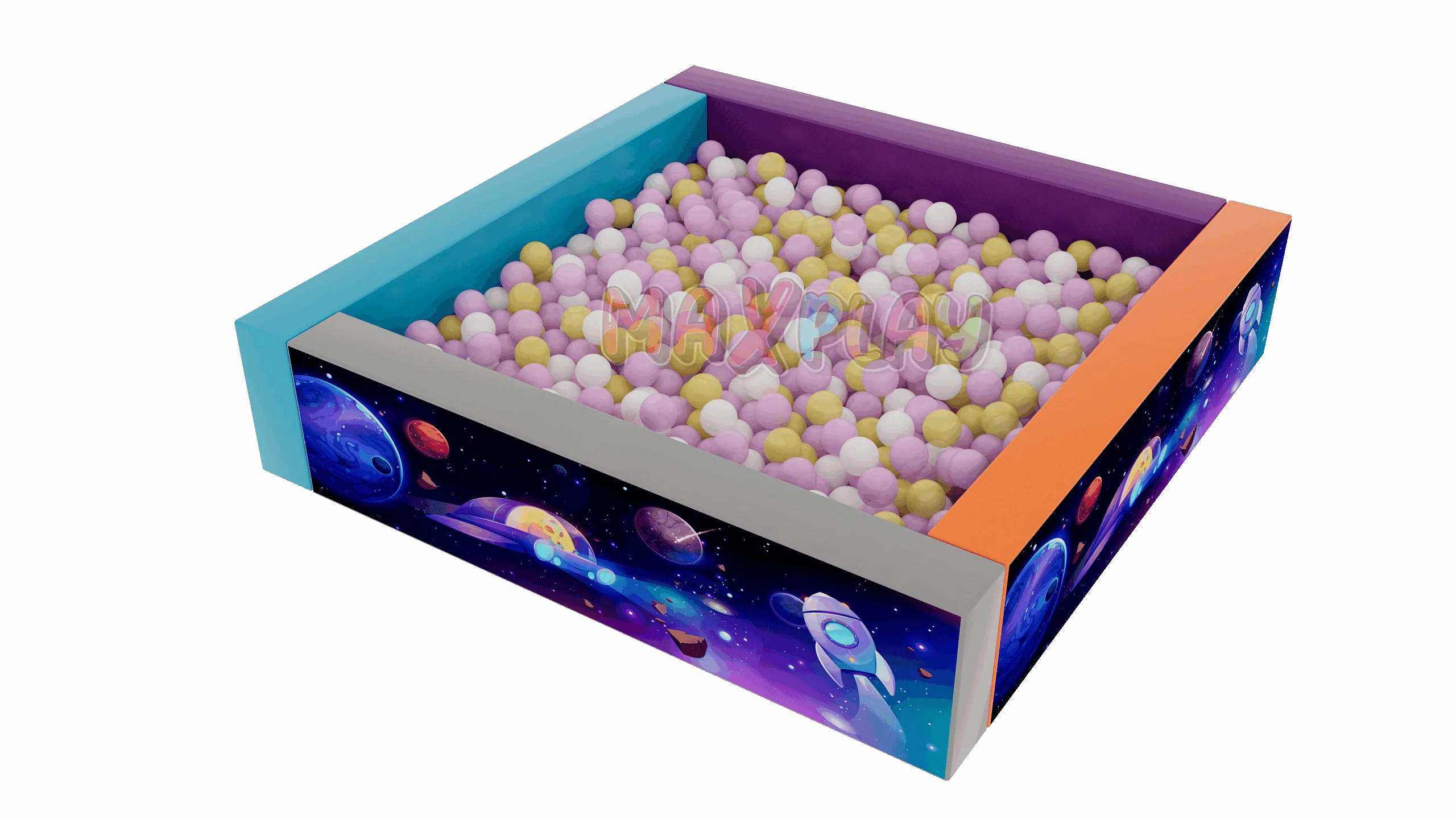 200cm x 200cm Kütük Top Havuzu