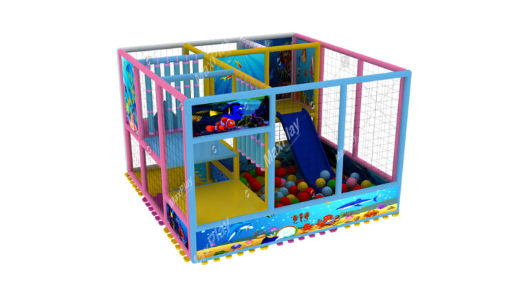 3m x 3m x 2.50h Ball Pool with Slide