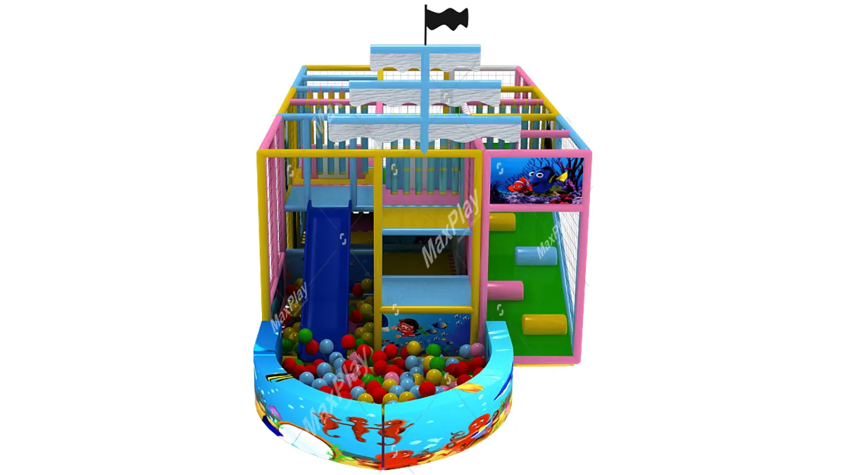 3m x 8m x 2.2h – Ship Ball Pool