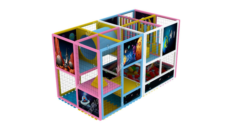 4m x 2m x 2.30h Labyrinth Ball Pool