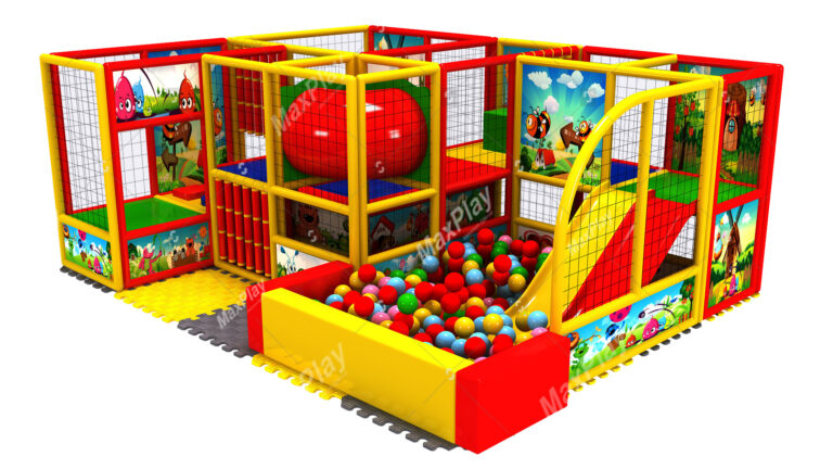 4m x 5m x 2h Soft Play Tube Tunnel