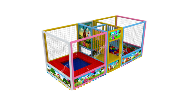 5m x 2m x 2h Trampoline Ball Pool