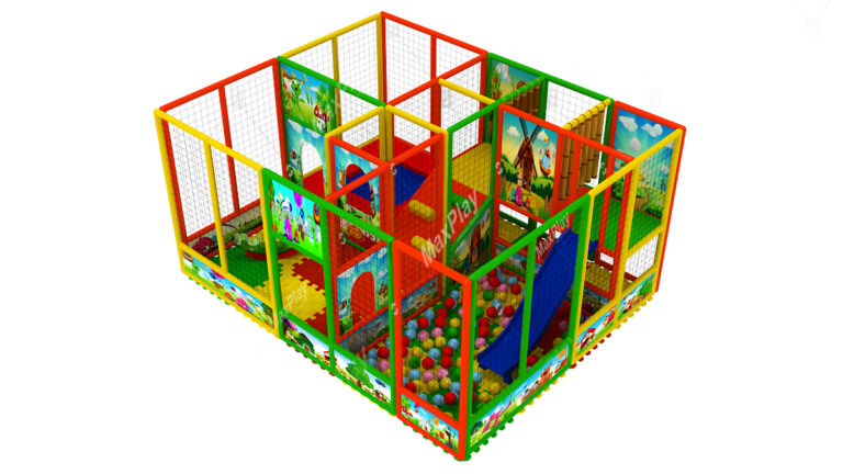 5m x 4m x 2.5h Ball Pool Playground