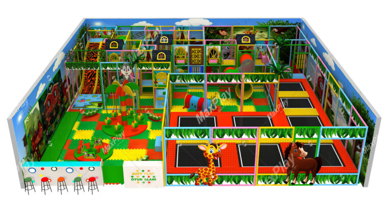 Playground Forest Theme - 15m x 15m x 3,5h