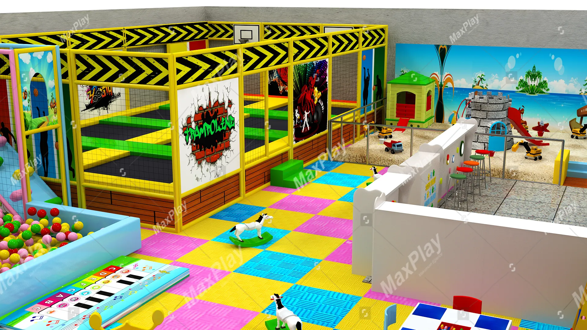 Kapalı Oyun Parkı Malzemeleri