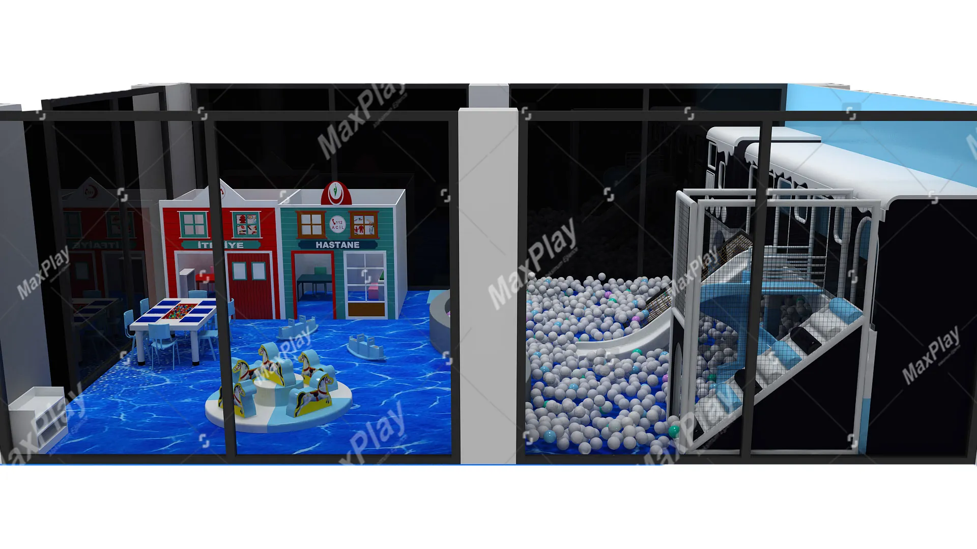 Hotel Soft Play – 11m x 8m x3,3h