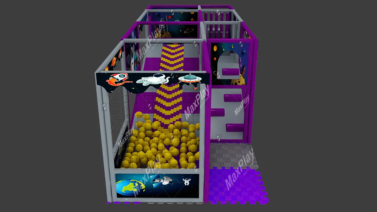 Conveyor Slide Ball Pool 245cm x 710cm x 250h