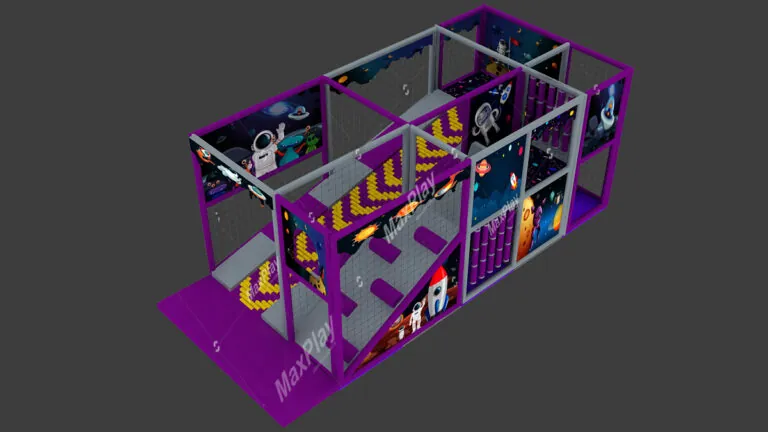 Conveyor Slide with Ramp 245cm x 610cm x 250h