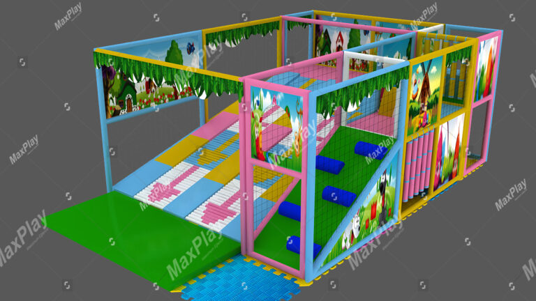 Conveyor Slide with Ramp 340cm x 625cm x 250h