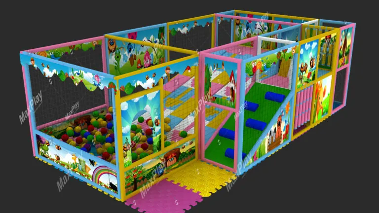 Conveyor Slide Ball Pool 340cm x 720cm x 250h