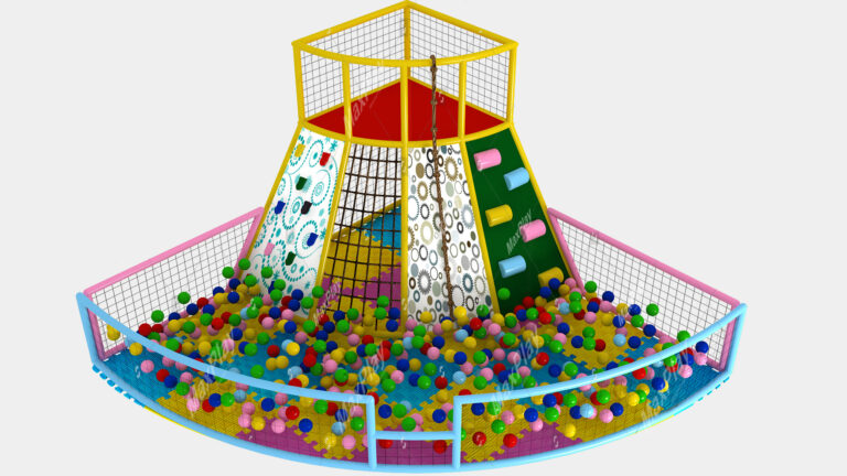 Climbing Tower with Ball Pool 5m x 5m x 3h