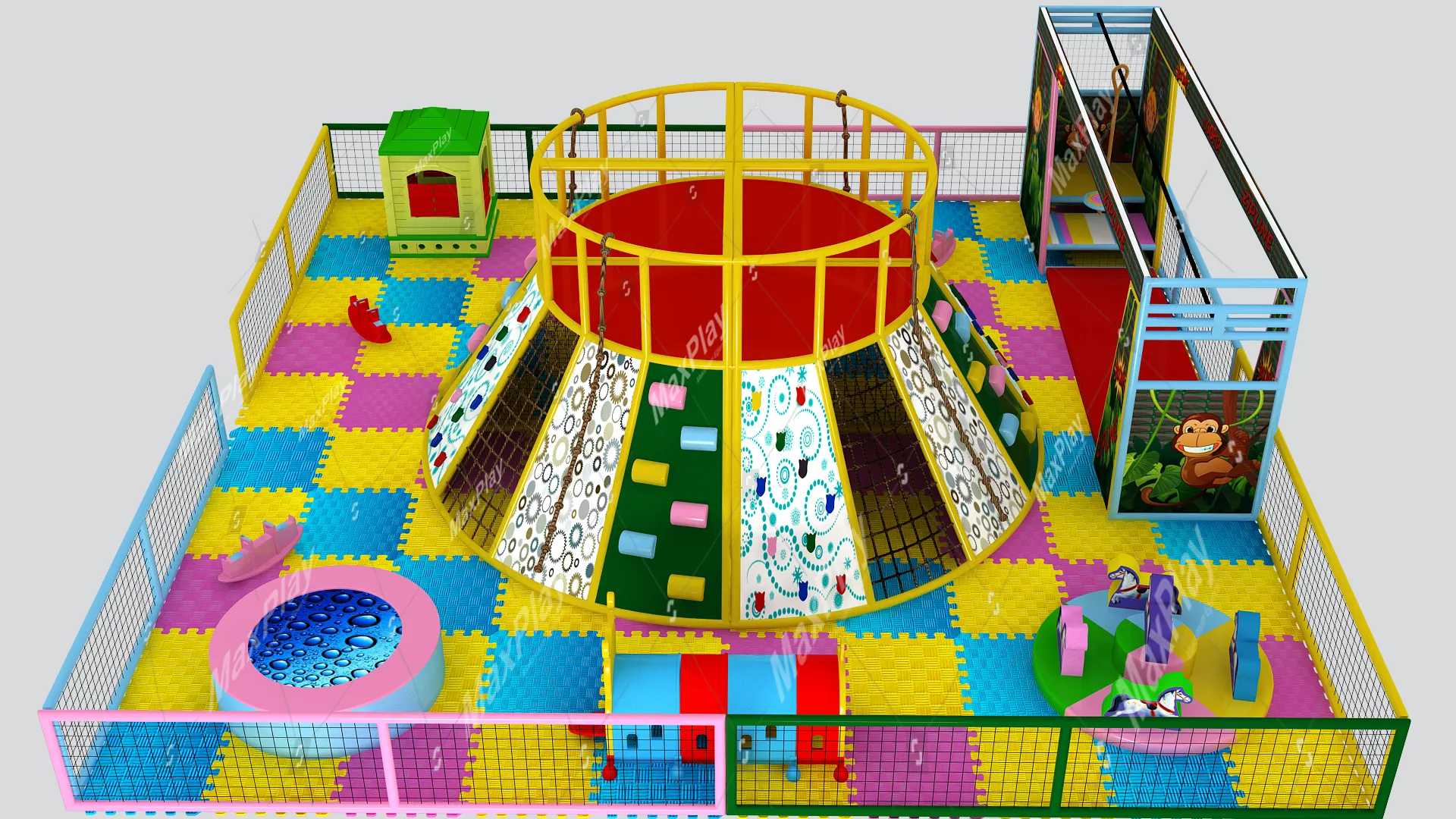 Climbing Tower 10m x 10m x 3h