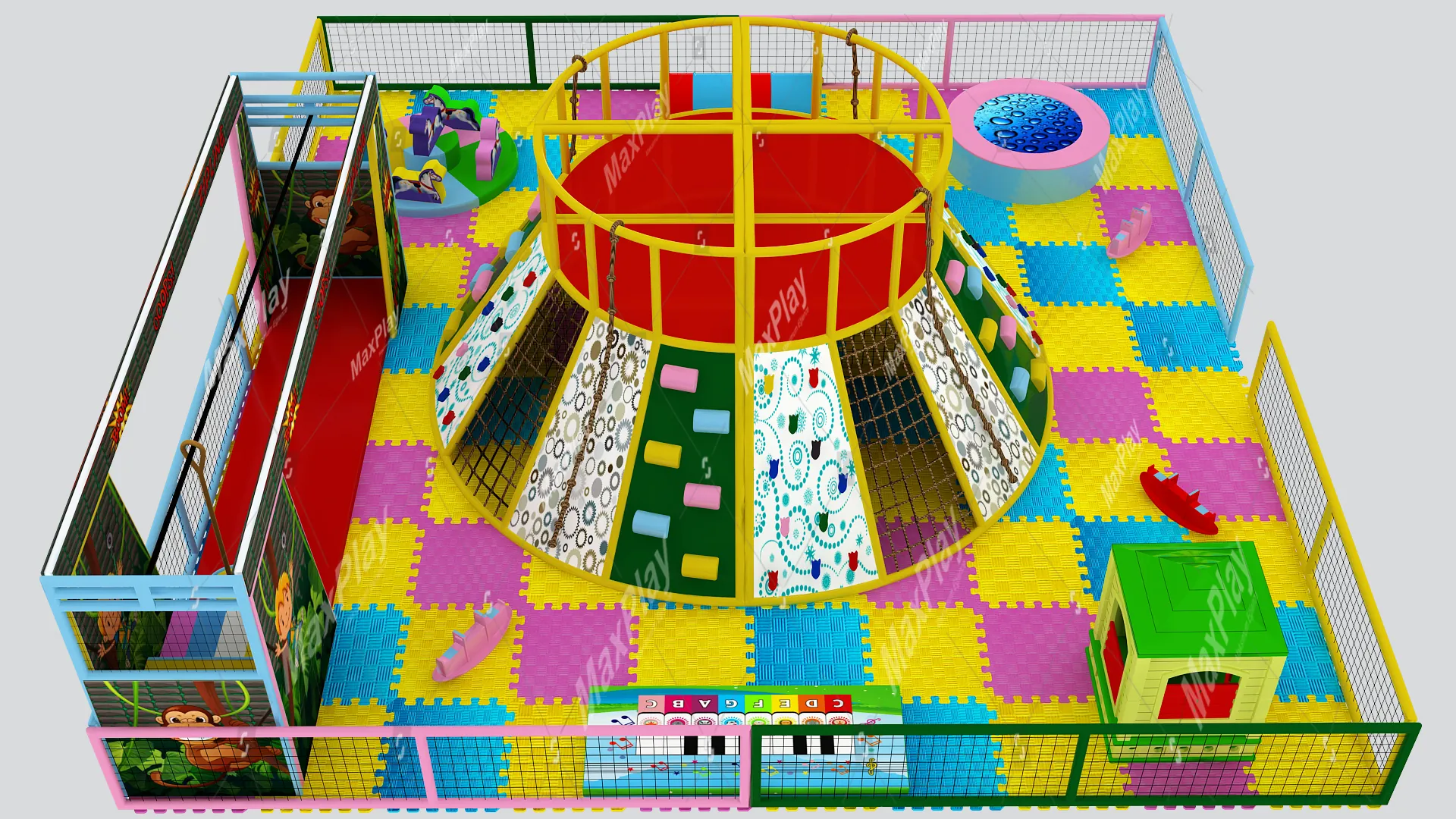 Climbing Tower 10m x 10m x 3h
