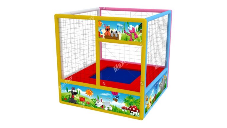 2m x 2m x 2h Single Trampoline