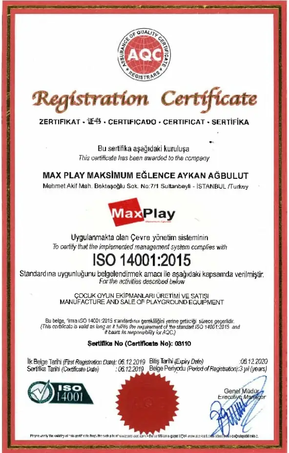 MaxPlay | Certificates