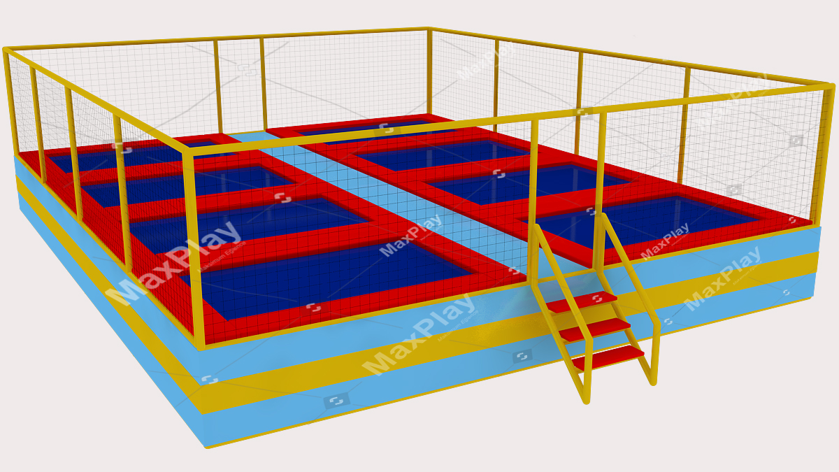 Trambolin Park Yatırımı - Trambolin Park Açmak - MaxPlay Oyun Ekipmanları