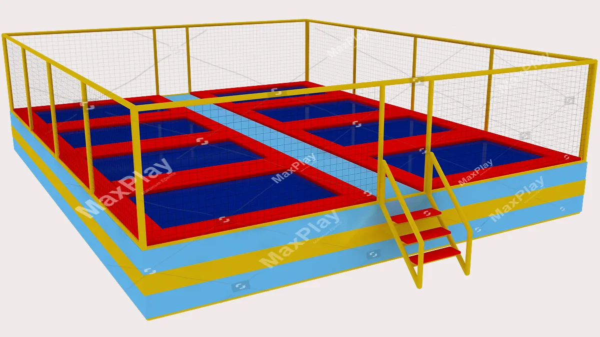 Trambolin Park Yatırımı - Trambolin Park Açmak - MaxPlay Oyun Ekipmanları