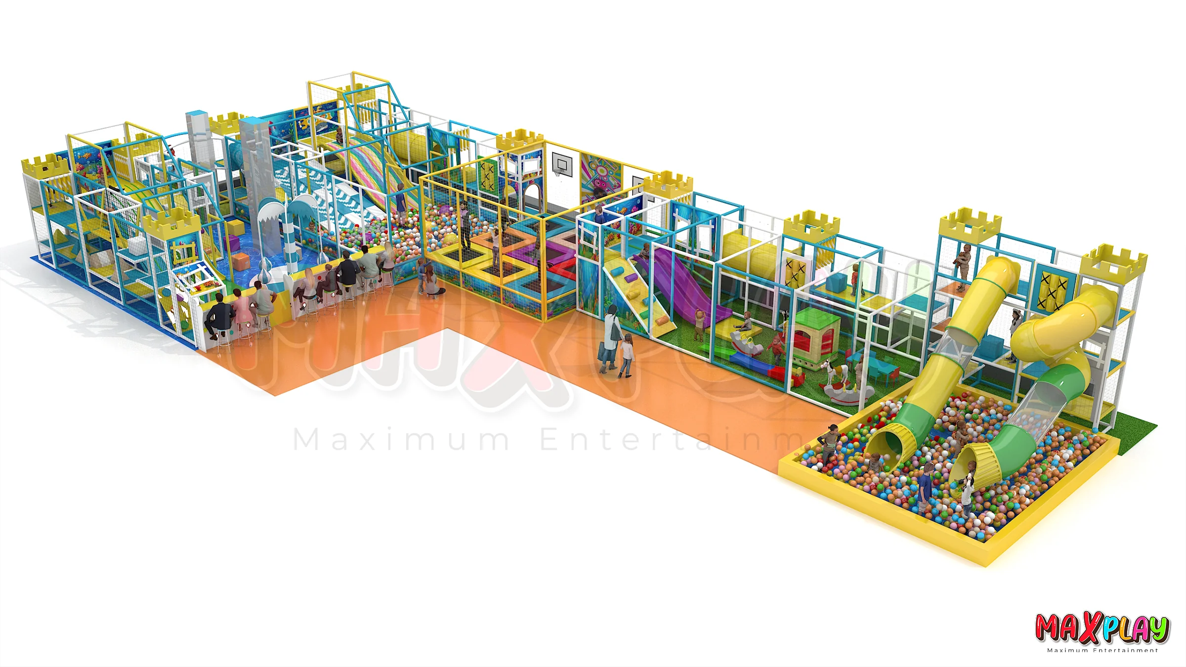 Softplay 15m x 20m x 4h
