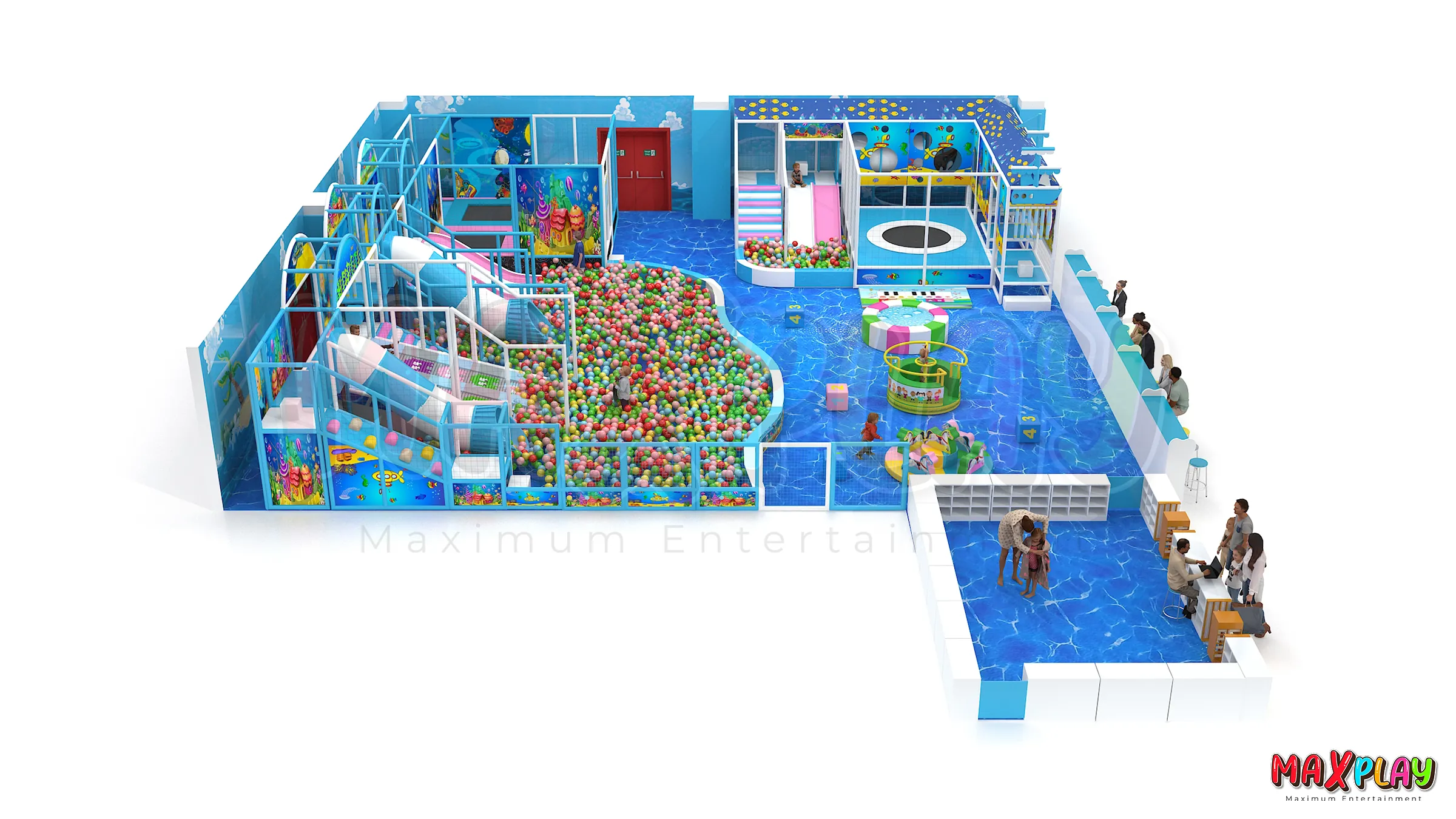 Ball Pool – 15m x 15m x 3h