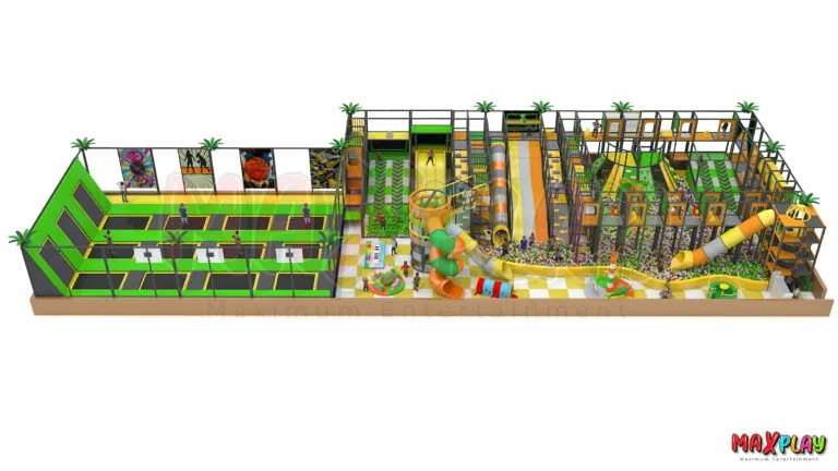 39m x 15m x 4h Indoor Playground