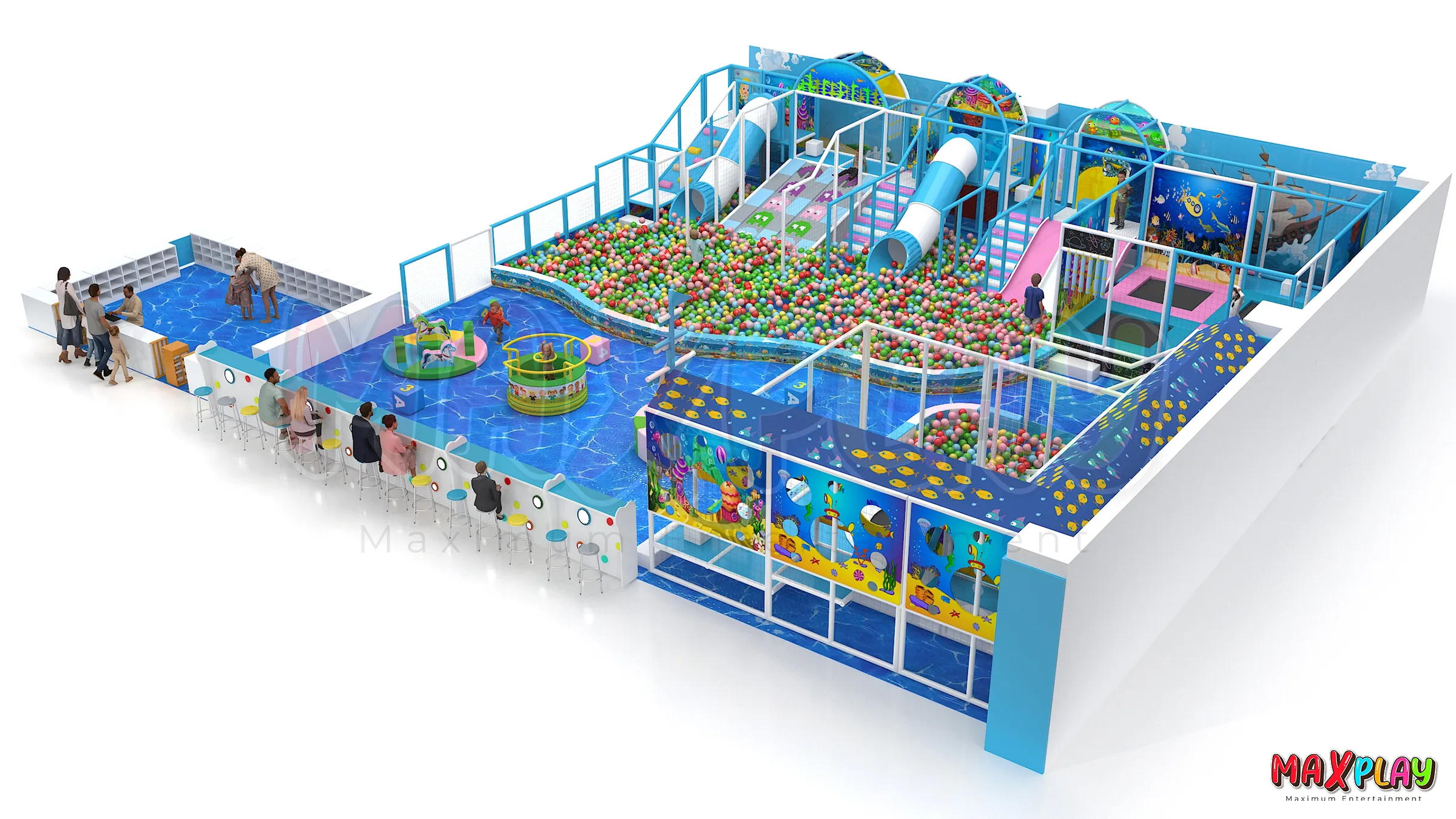 Ball Pool – 15m x 15m x 3h