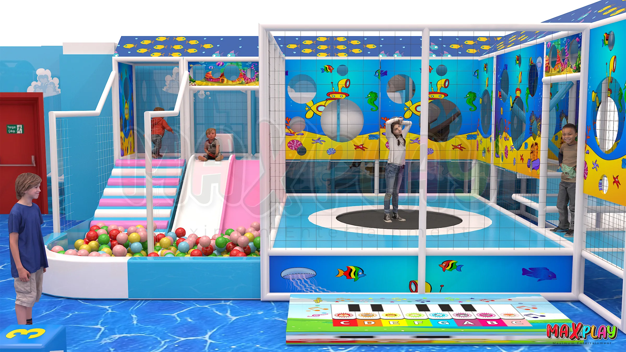 Ball Pool – 15m x 15m x 3h