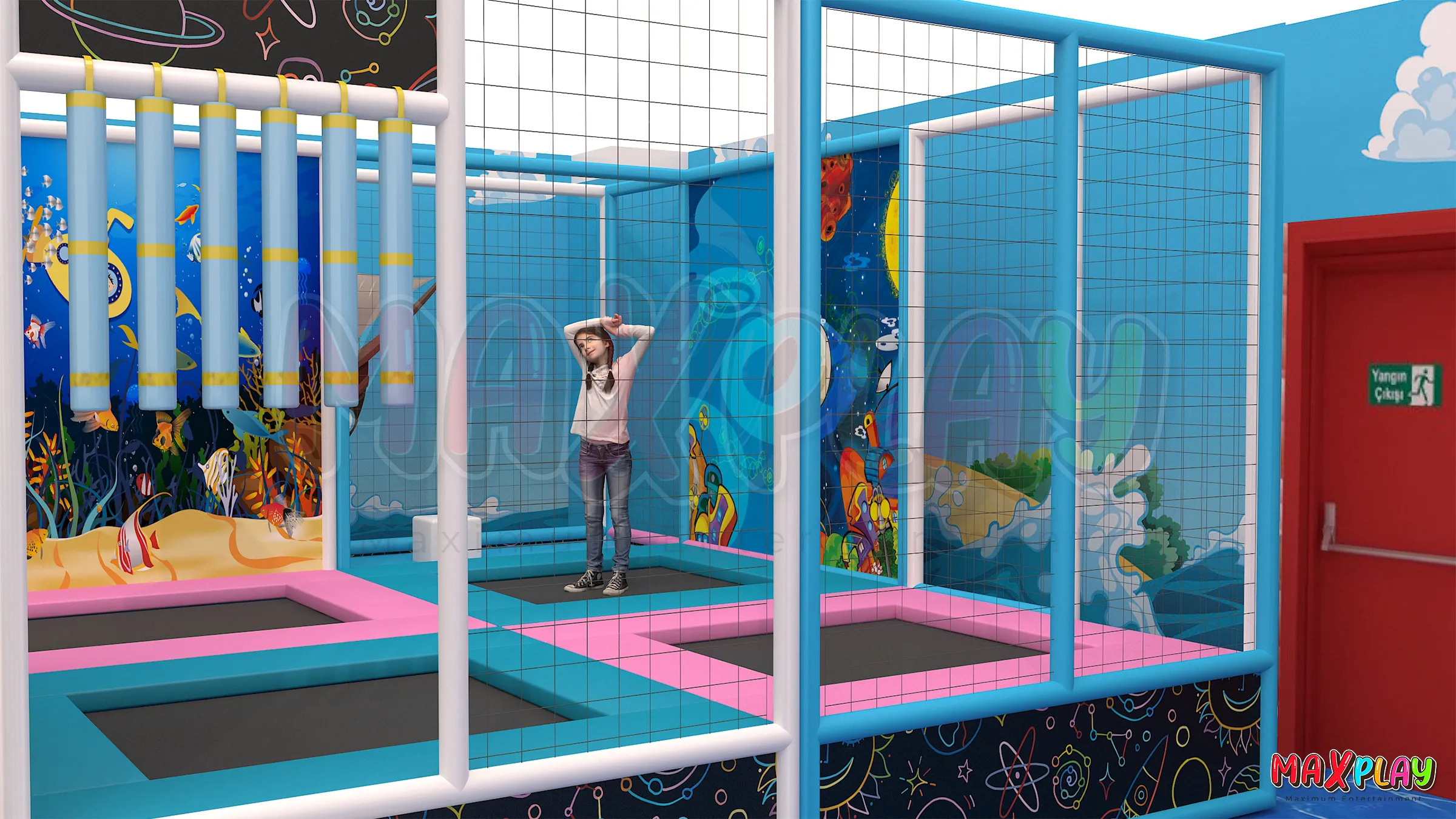 Ball Pool – 15m x 15m x 3h