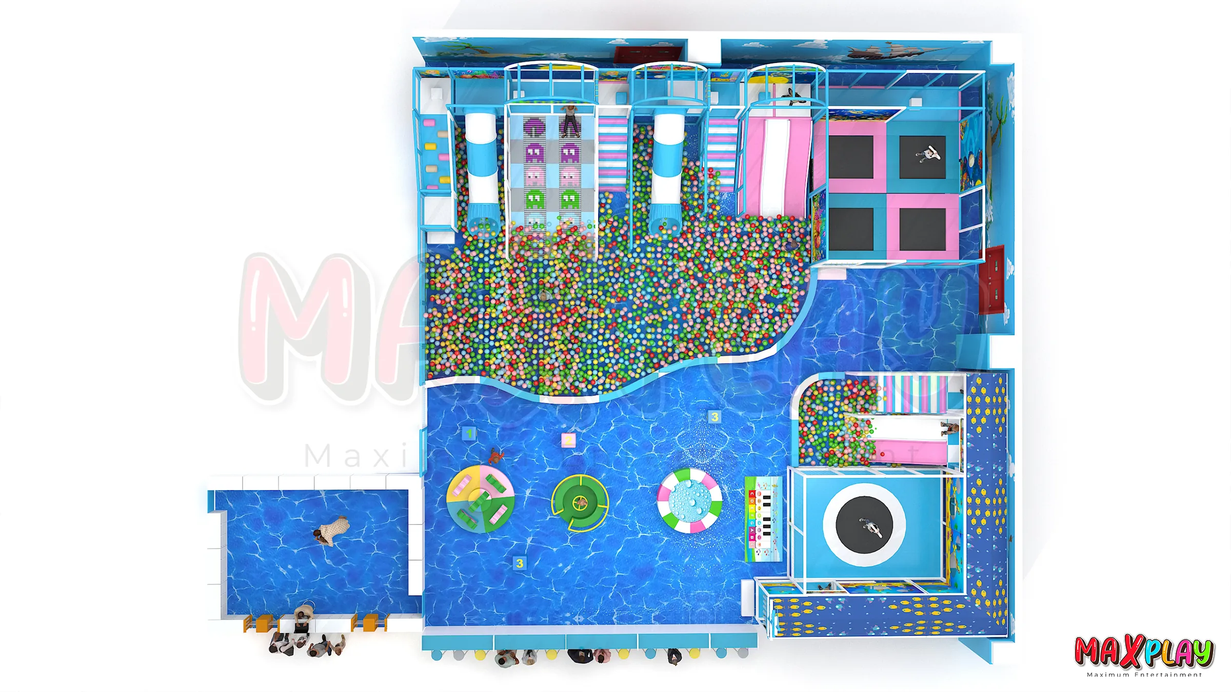 Ball Pool – 15m x 15m x 3h