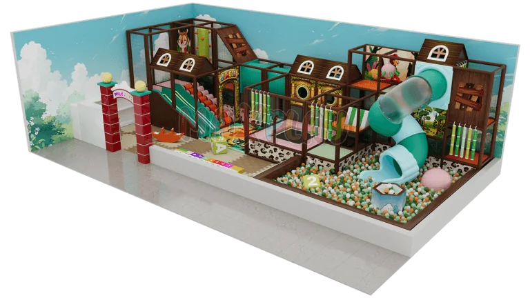 11m x 5m x 3.5h Forest Garden