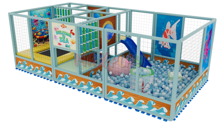 6m x 3m x 2h Ball Pool