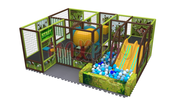 4m x 5m x 2h Soft Play Tube Tunnel