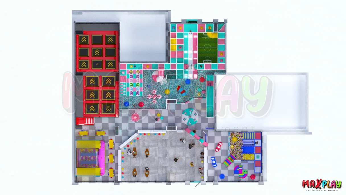 590m2 Çocuk Oyun Alanı