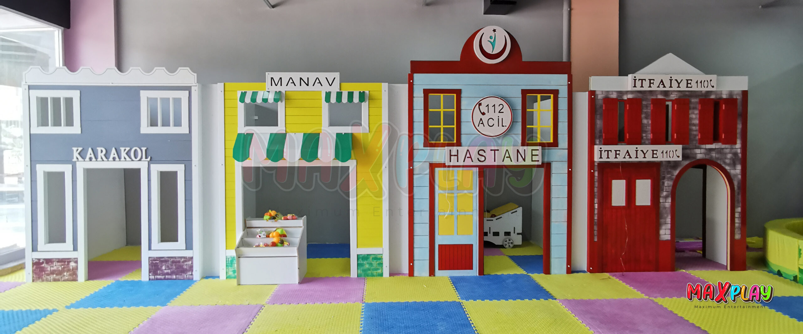 MaxPlay | Anaokulları ve Kreşler İçin Meslek Oyunu Evleri MaxPlay’de