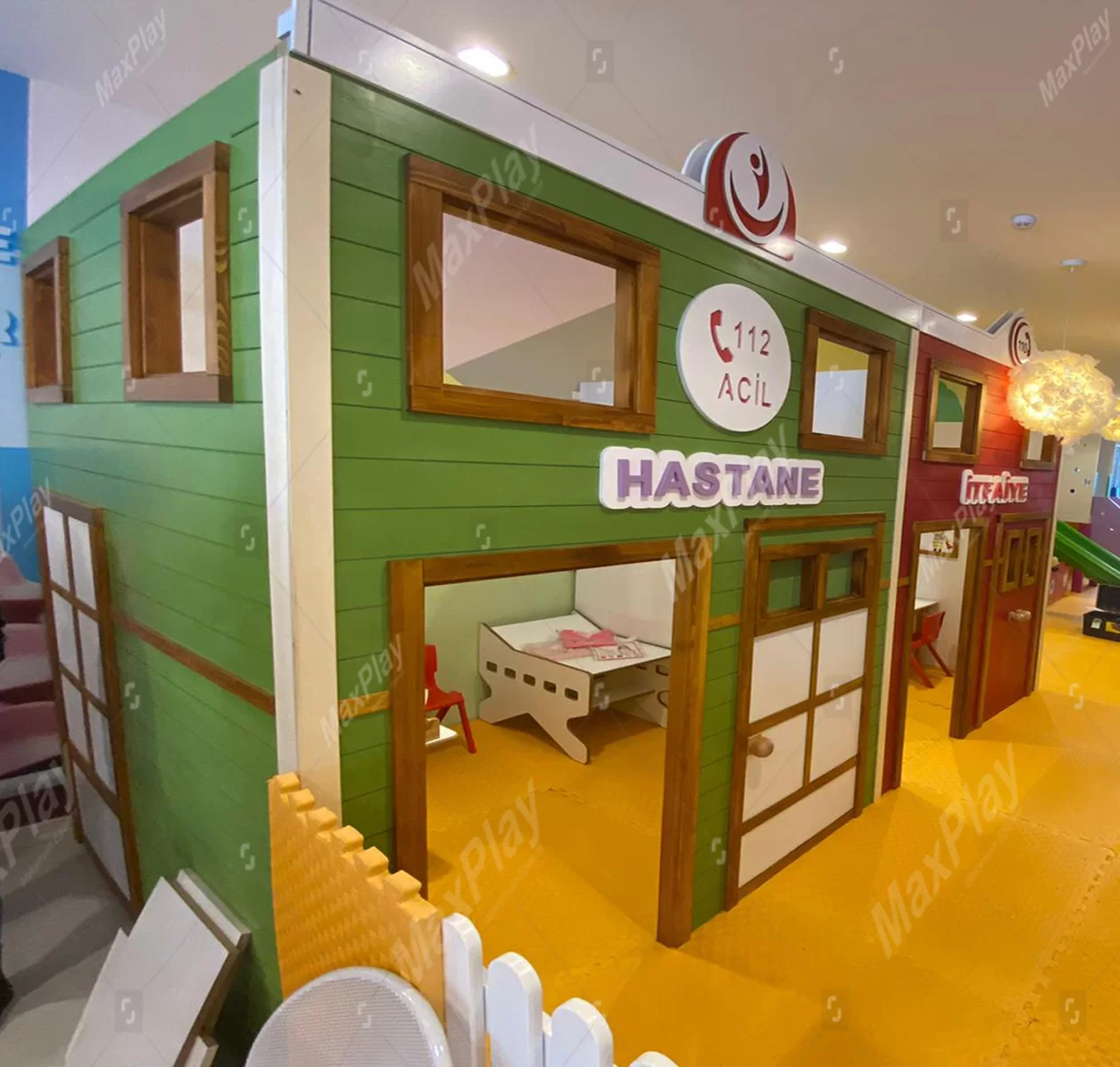 Anaokulları ve Kreşler İçin Meslek Oyunu Evleri MaxPlay'de