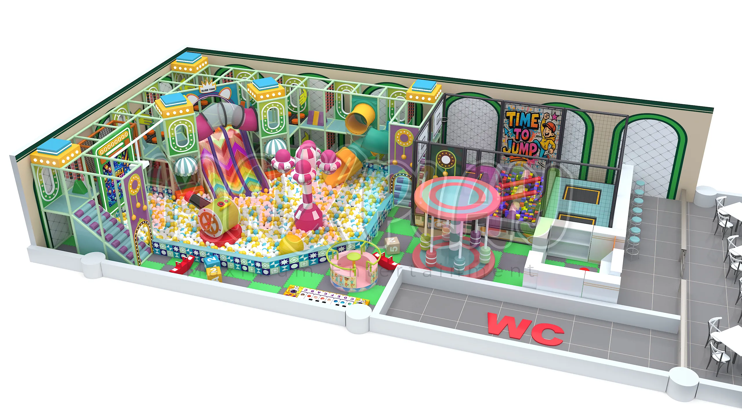 200m² Soft Play