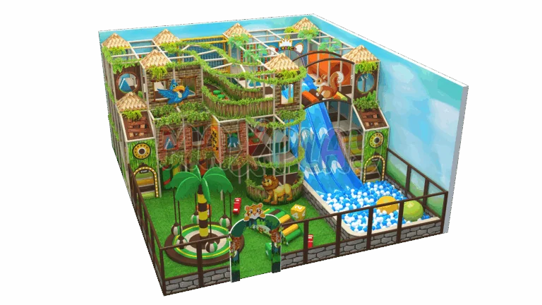 10m x 9,50m x 5H 95m² Soft Play