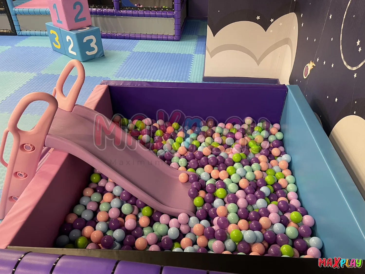 Indoor Play Area Equipment in Serbia Designed for Schools, Cafés, and Malls - MaxPlay